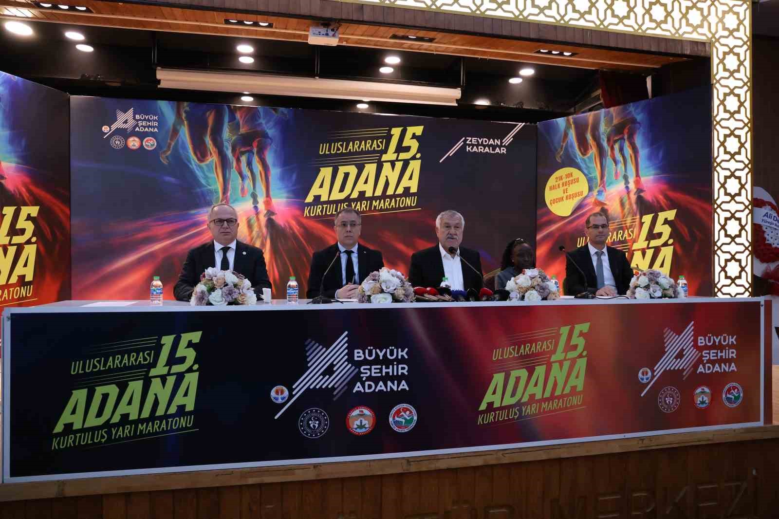 15. Adana Uluslararası Kurtuluş Yarı Maratonu Pazar Günü Koşulacak