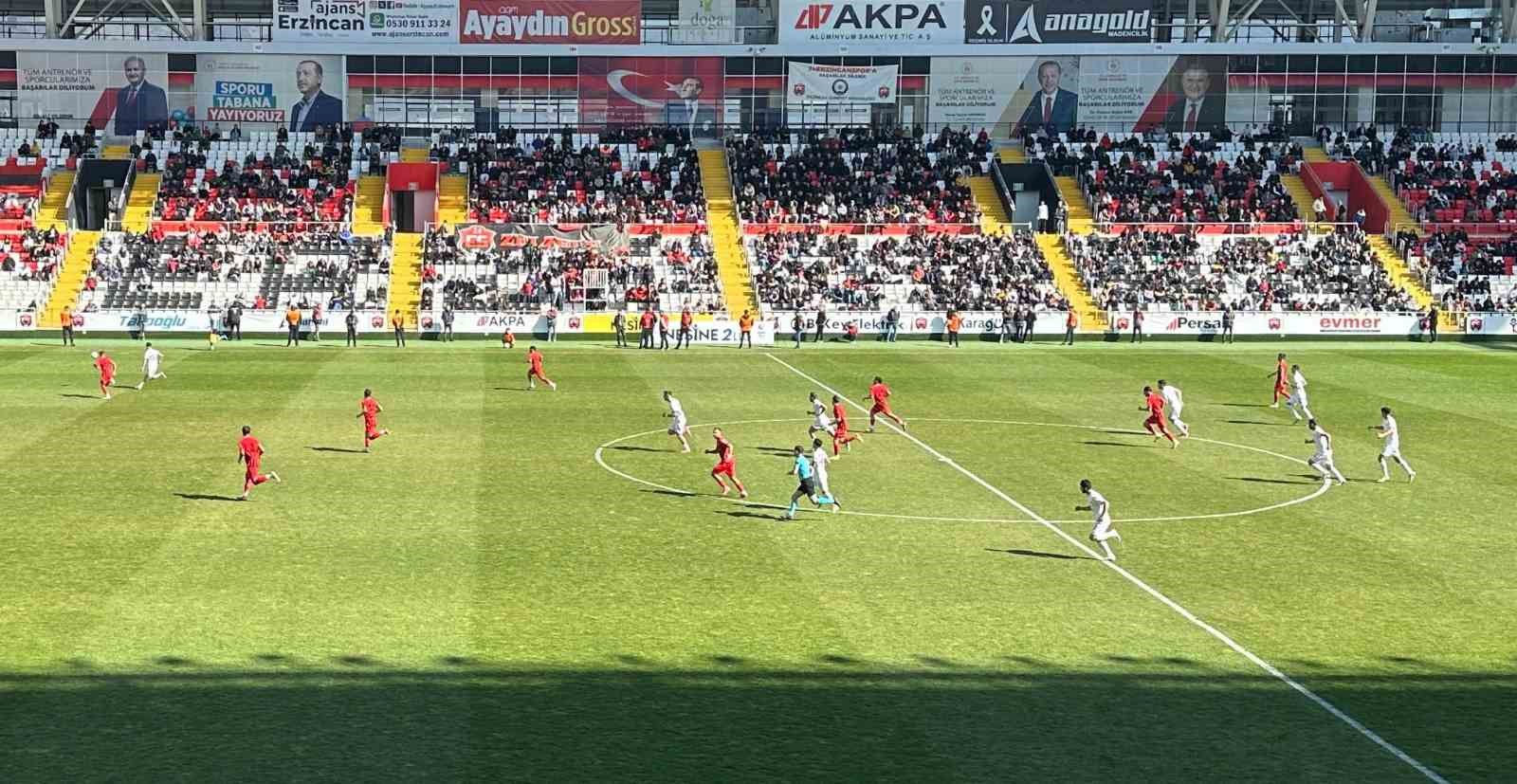 24Erzincanspor, Kepez Spor İle Puanları Paylaştı