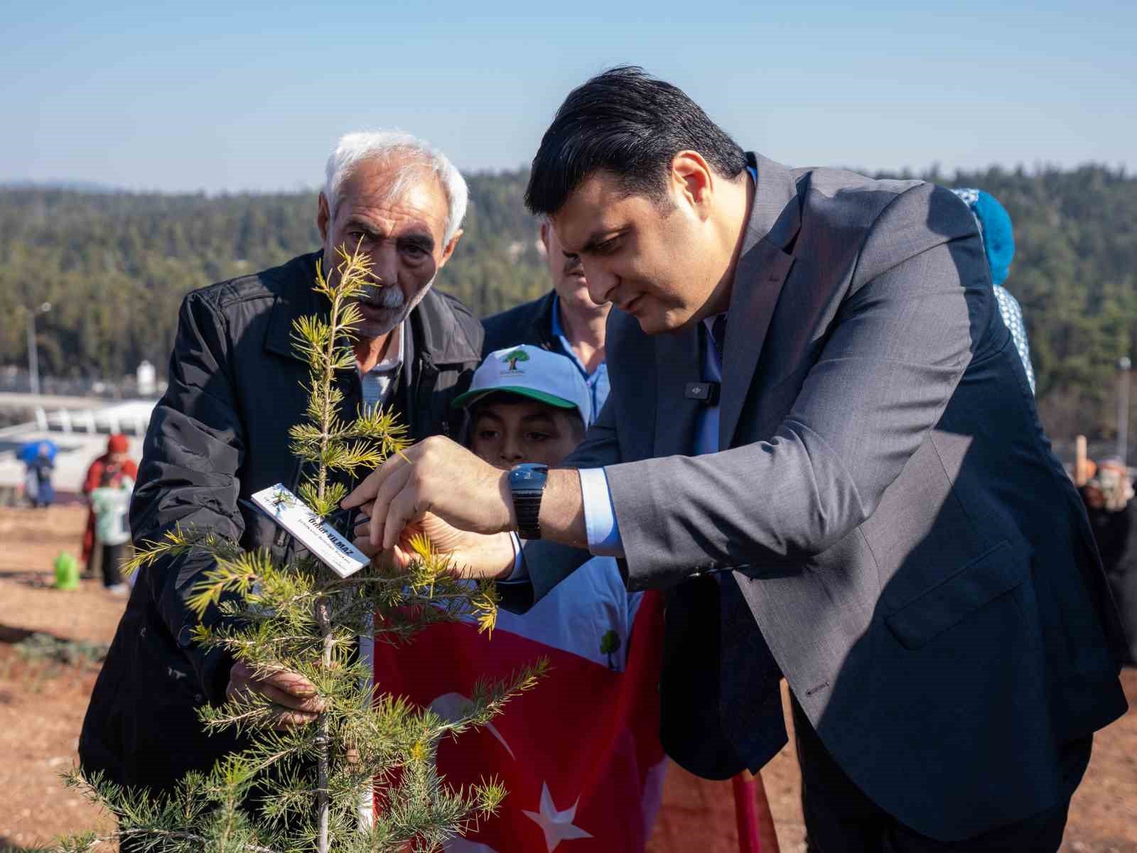 29. Etap Şehitkamil Ormanı Hacıbabada Oluşturuldu