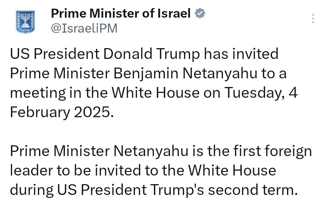 Abd Başkanı Trump, İsrail Başbakanı Netanyahuyu Beyaz Saraya Davet Etti