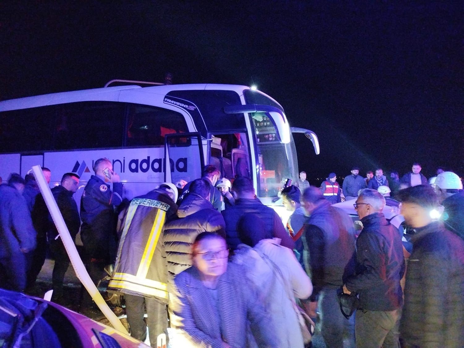 Adanada Trafik Kazası: 2 Yaralı