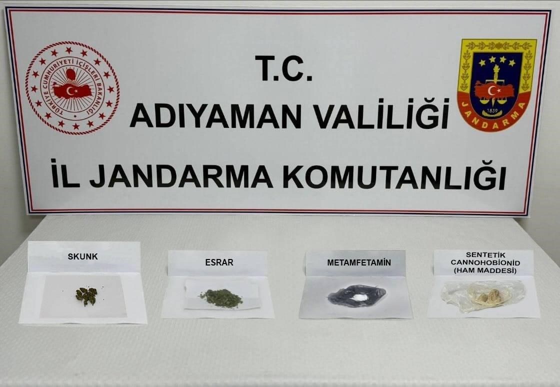 Adıyamanda, 18 Kişiye Uyuşturucudan İşlem Yapıldı