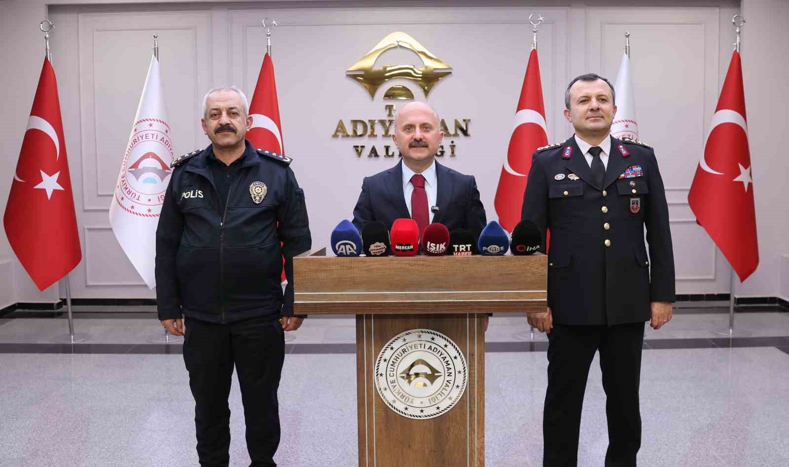 Adıyamanda Güvenlik Ve Asayiş Toplantısı Yapıldı