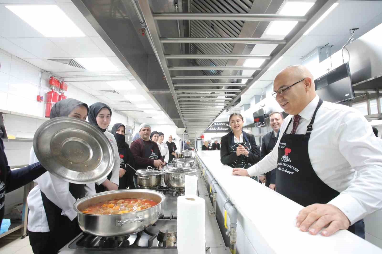 Ağrı Mutfağının Yöresel Yemekleri Lezzet Yarışında Sergilendi