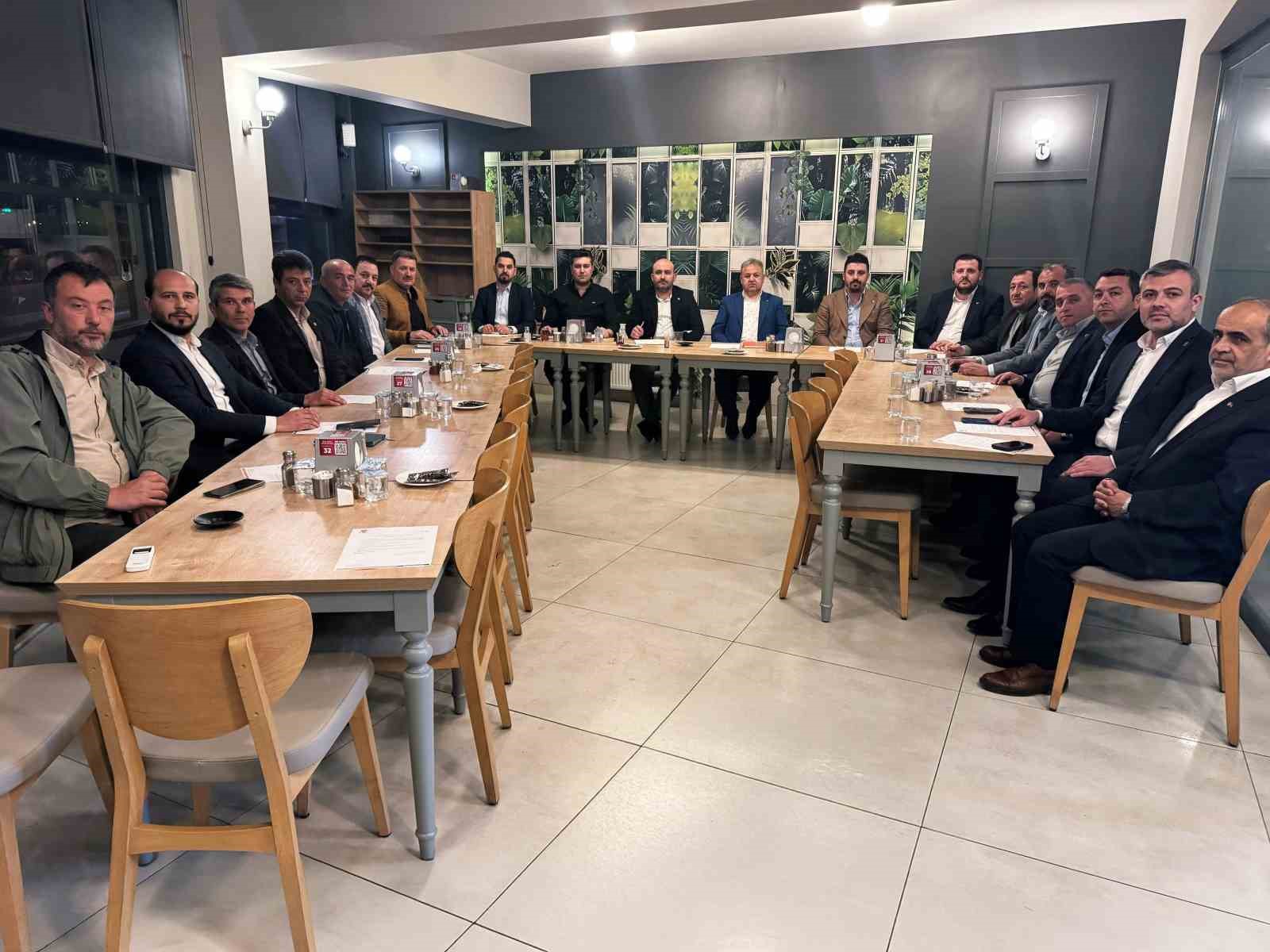 Ak Parti İlçe Başkanları İstişare Ve Değerlendirme Toplantısı Gerçekleştirildi