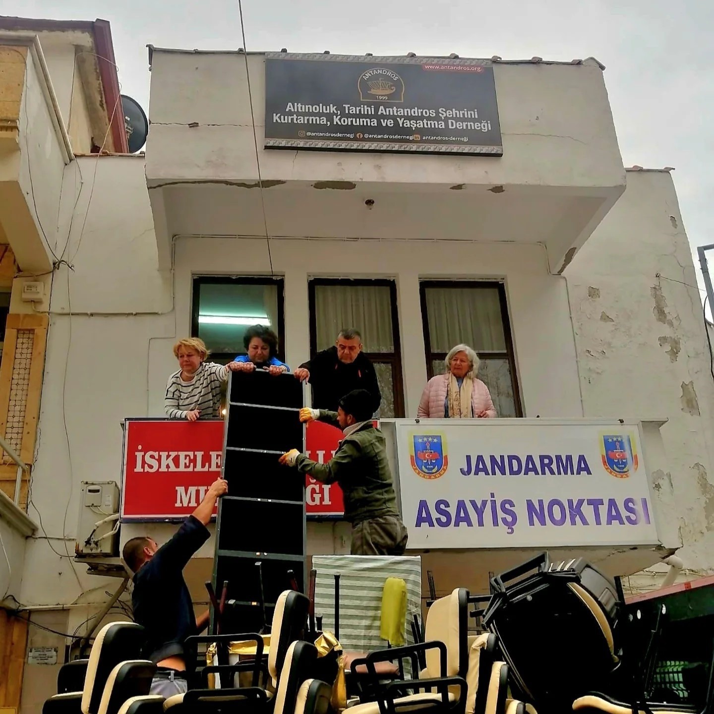 Altınolukta Antandros Derneği Yeni Merkezinde Hizmete Başladı