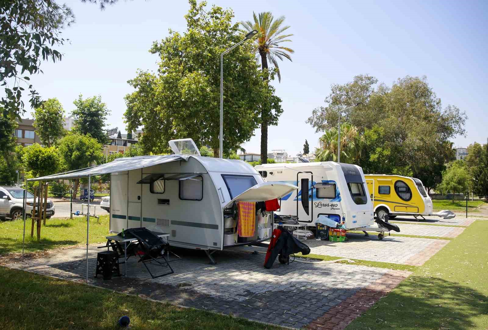 Antalyada İkinci Karavan Parkı Yapılıyor