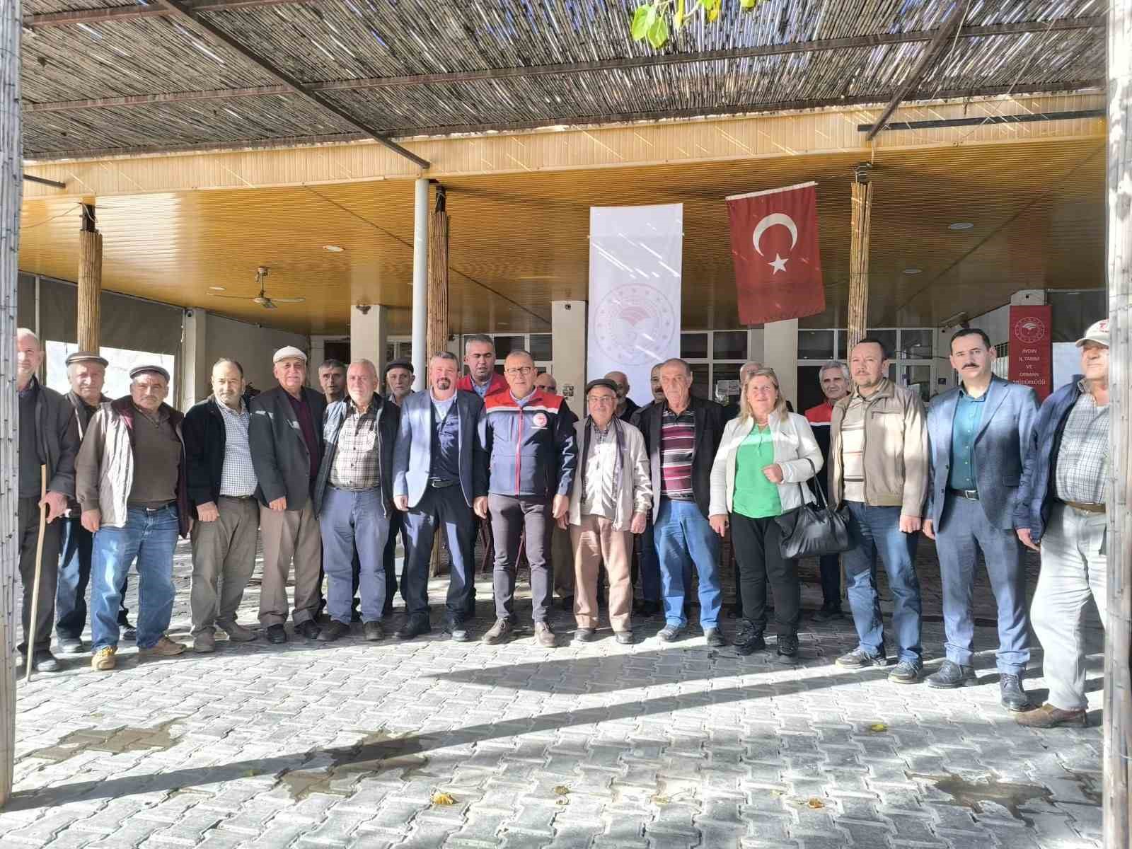 Aydında Üreticilere Yeni Destekleme Modeli Tanıtılmaya Devam Ediyor