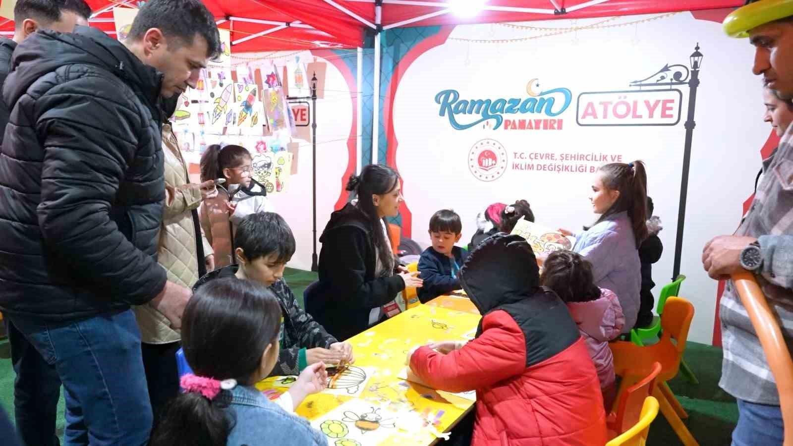 Bakanlıktan Deprem Bölgesinde Ramazan Panayırı