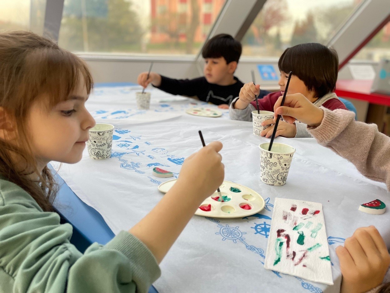 Başiskelede Çocuklar Tatilde Yine Atölyelerde Olacak