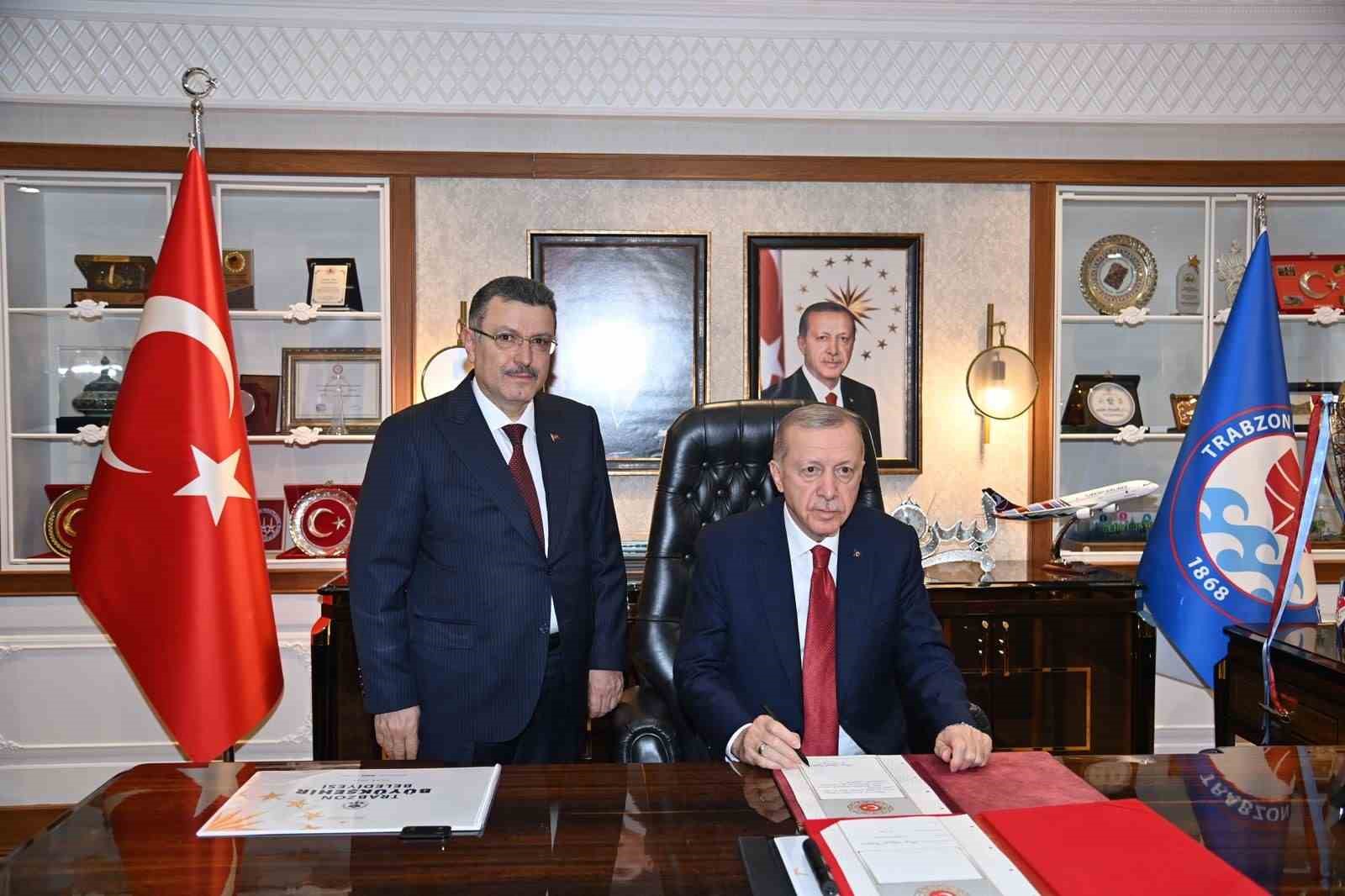 Başkan Genç Cumhurbaşkanı Erdoğana Teşekkür Etti