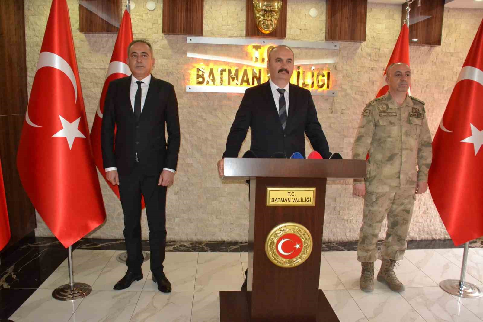 Batman Valisi Ekrem Canalp: 2023 Yılında Narkotikte Bin 689 Olaya Müdahale Edilirken 2024 Yılı İçerisinde Bu Sayı 2 Bin 530A Çıktı