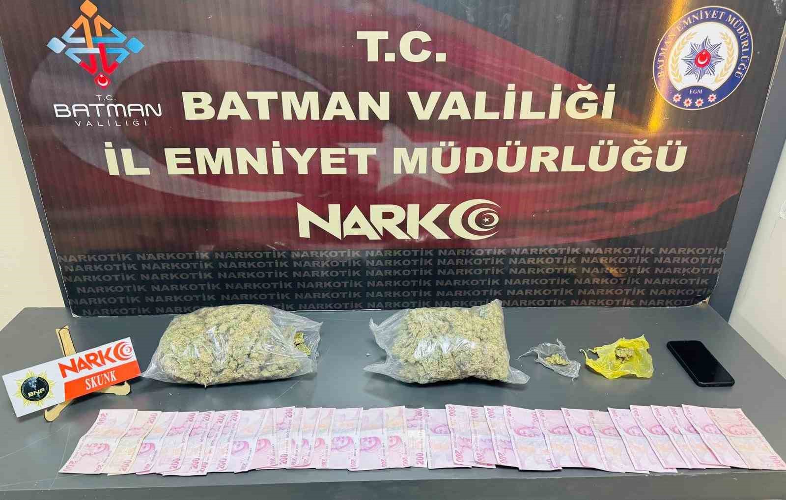 Batmanda Uyuşturucu Operasyonu