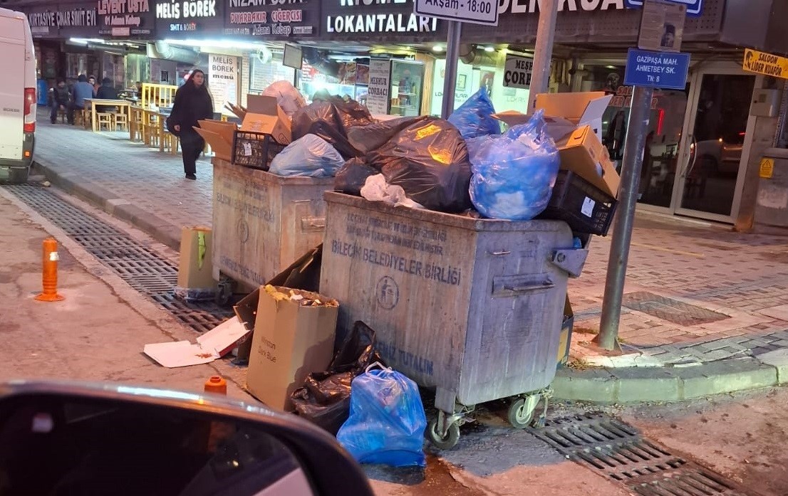 Bilecikte Çöp Krizi Yeniden Başladı