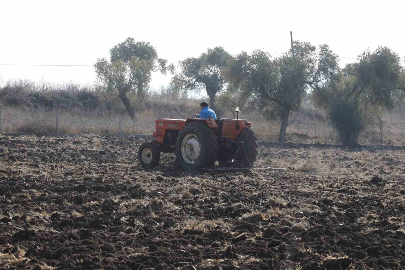 Bodrum Belediyesinden Karakılçık Buğday Ekimi