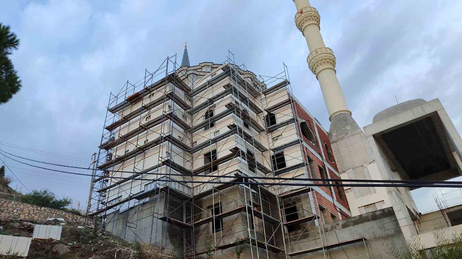 Bodrum Yahşideki Cami İnşaatında Sona Yaklaşılıyor