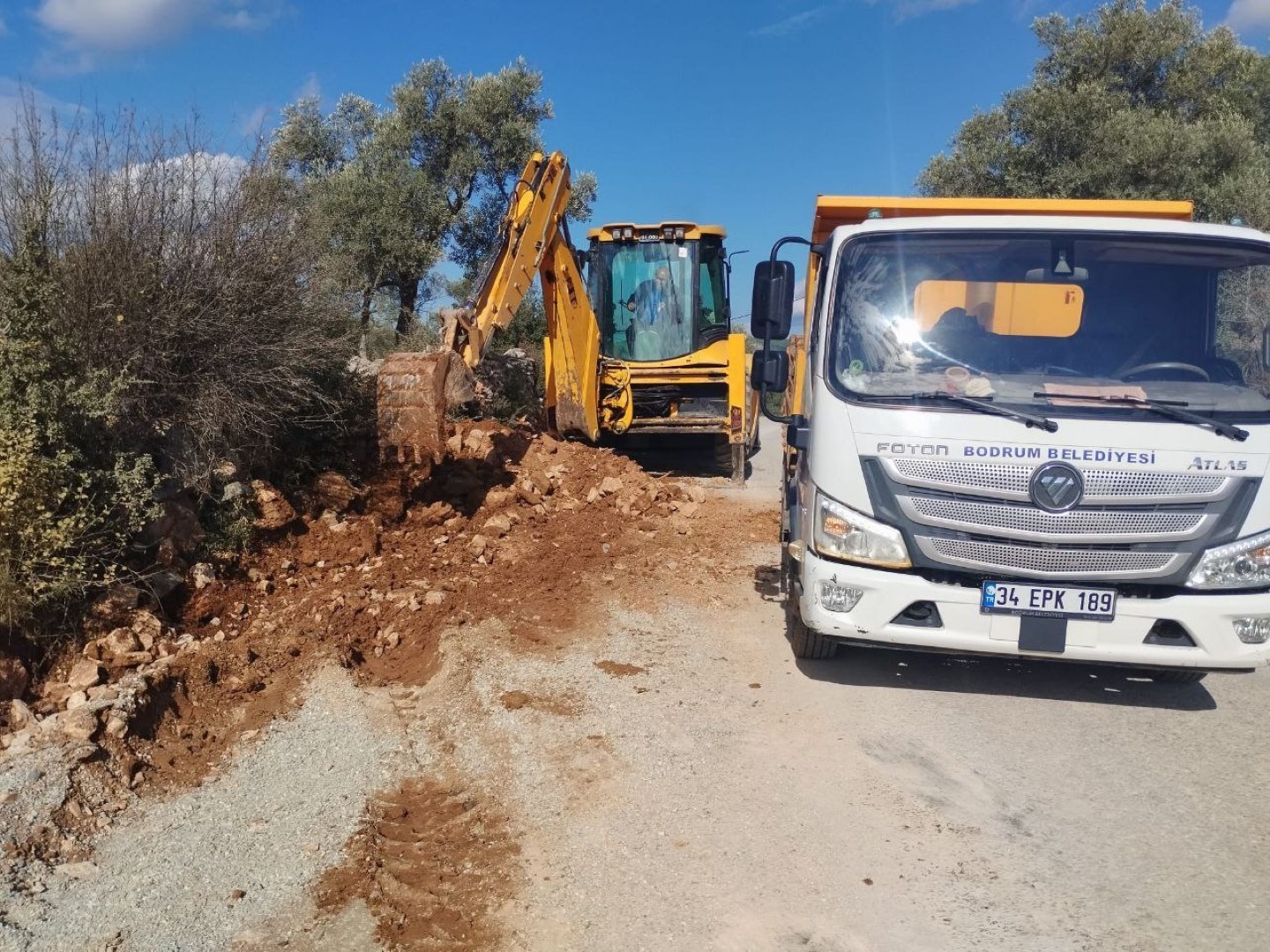 Bodrumda Yağmur Hazırlıkları Devam Ediyor