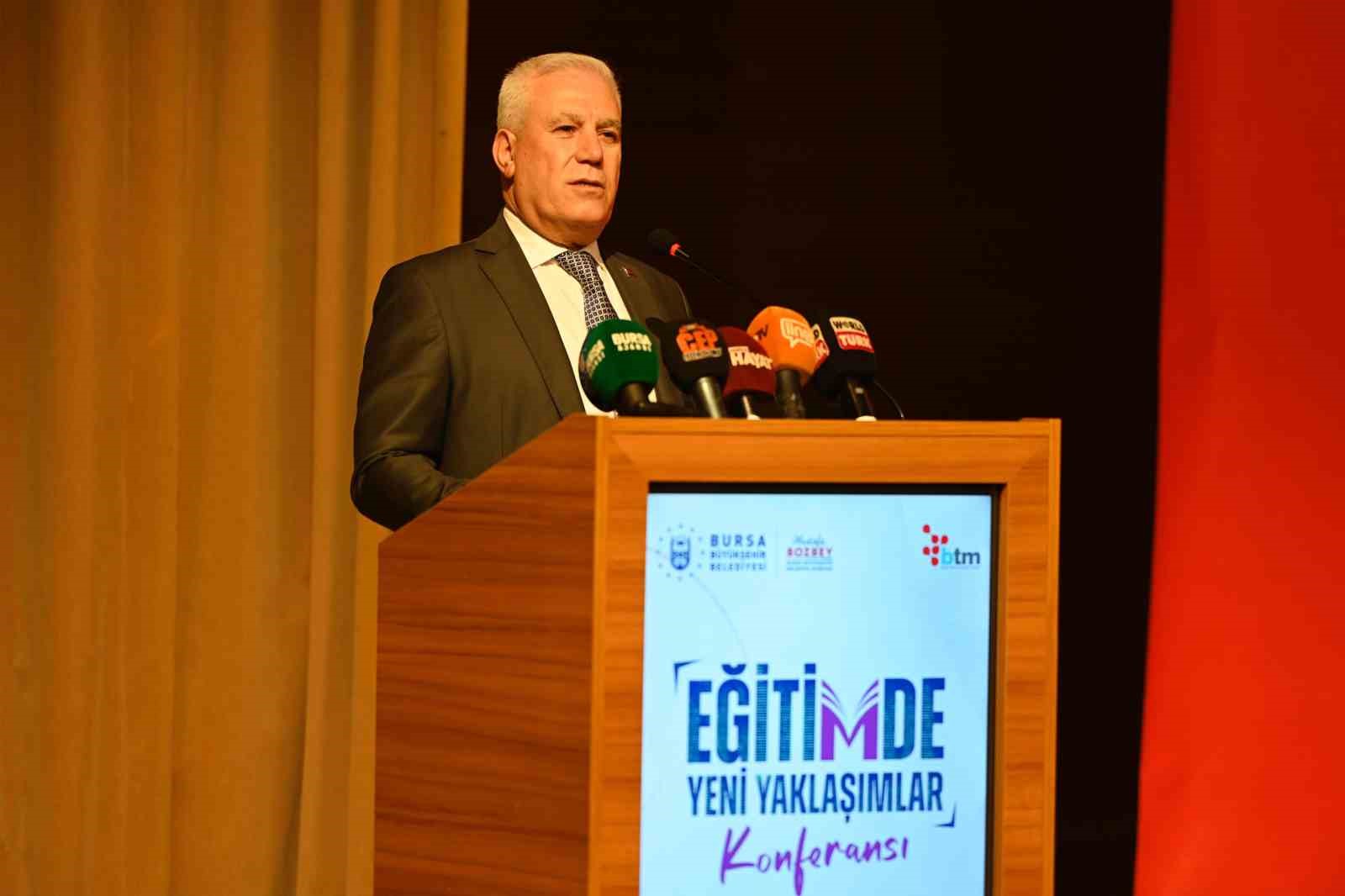 Bursa Büyükşehirden Eğitimde Yeni Yaklaşımlar Konferansı