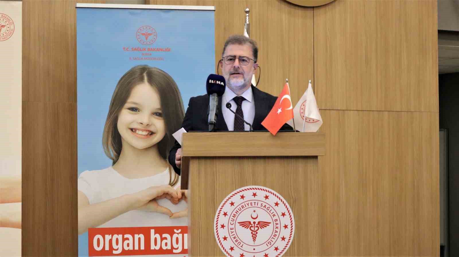 Bursa İl Sağlık Müdürü Dr. Orkun Yıldırım: Her Geçen Gün Organ Nakli Bekleyen Hasta Sayımız Artıyor