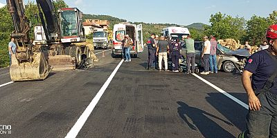 Bursa Keles Yolunda kaza: 1 kişi yaşamını yitirdi 