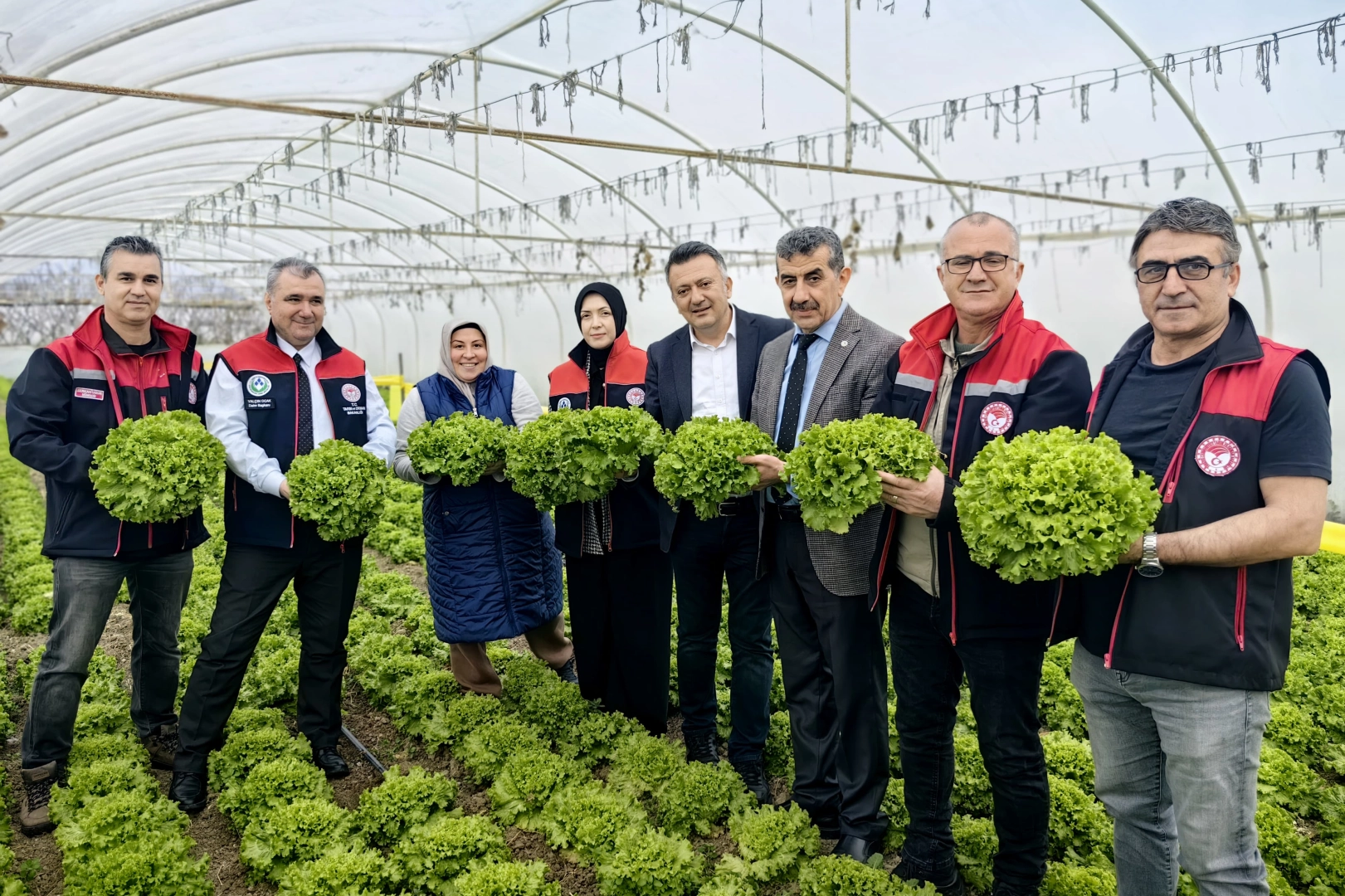 Bursa'da 'Yeşilliğe Özen Sofrada Güven' hasadı