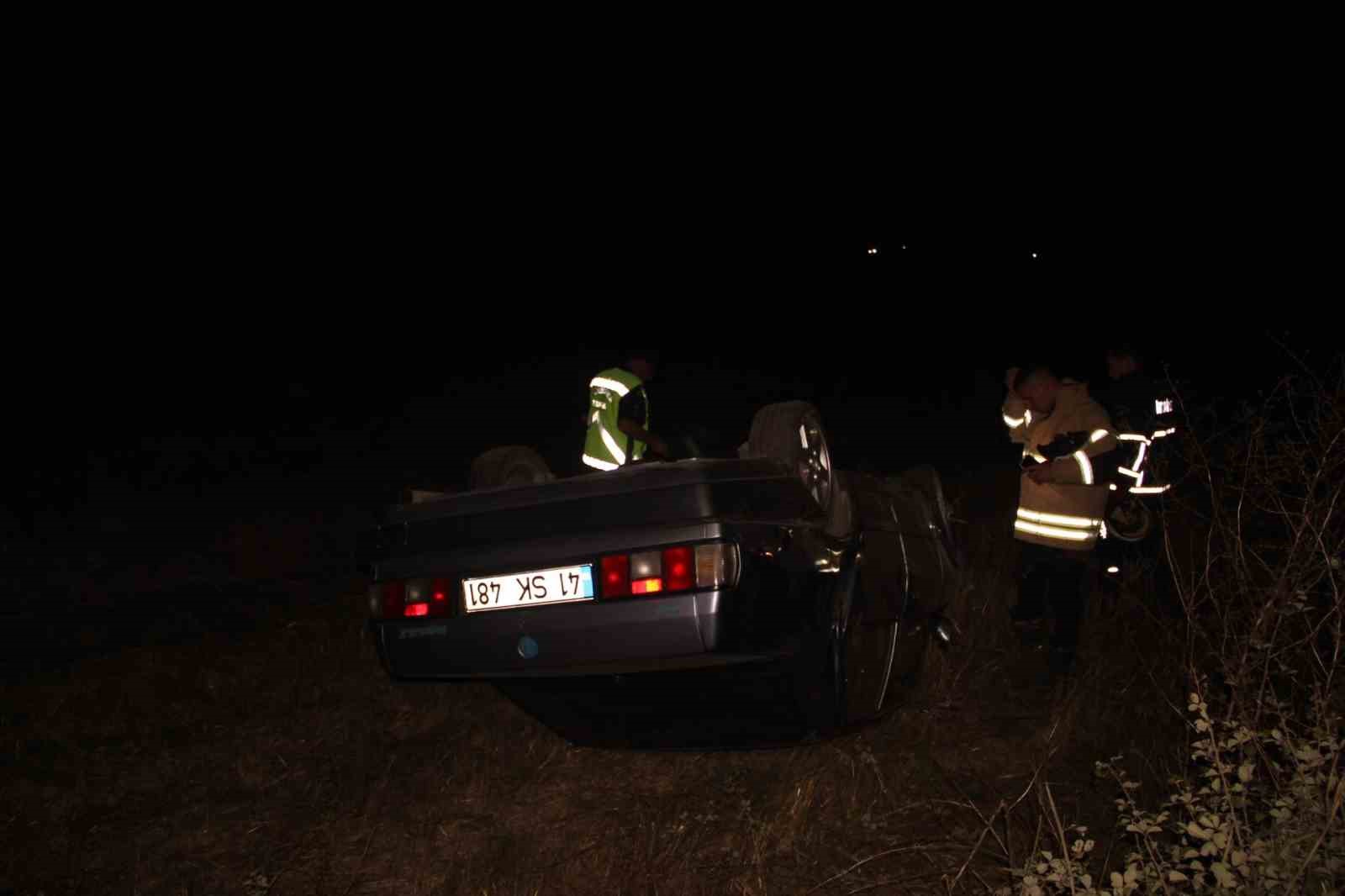 Çanda Trafik Kazası: 2 Yaralı