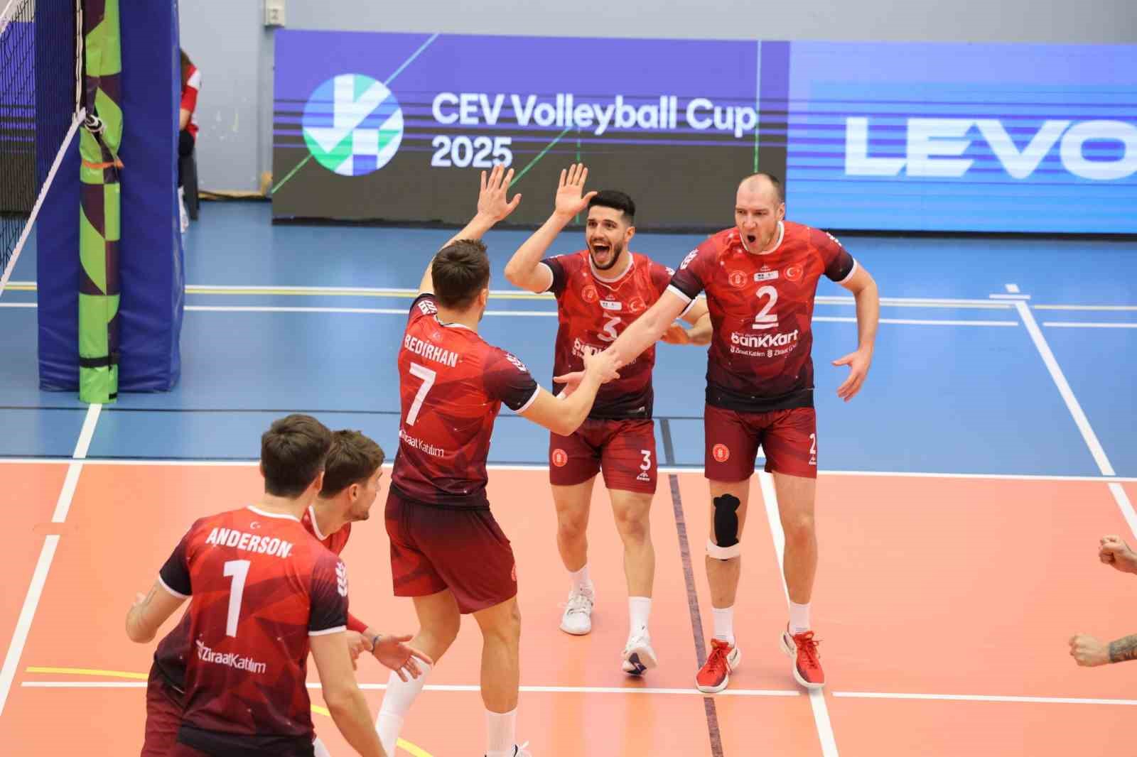 Cev Kupası: Valepa Sastamala: 1 - Ziraat Bankkart: 3