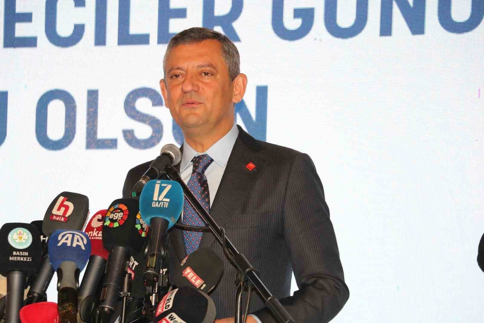 Chp Genel Başkanı Özel: “İzmir İle Helalleşme Olacak”