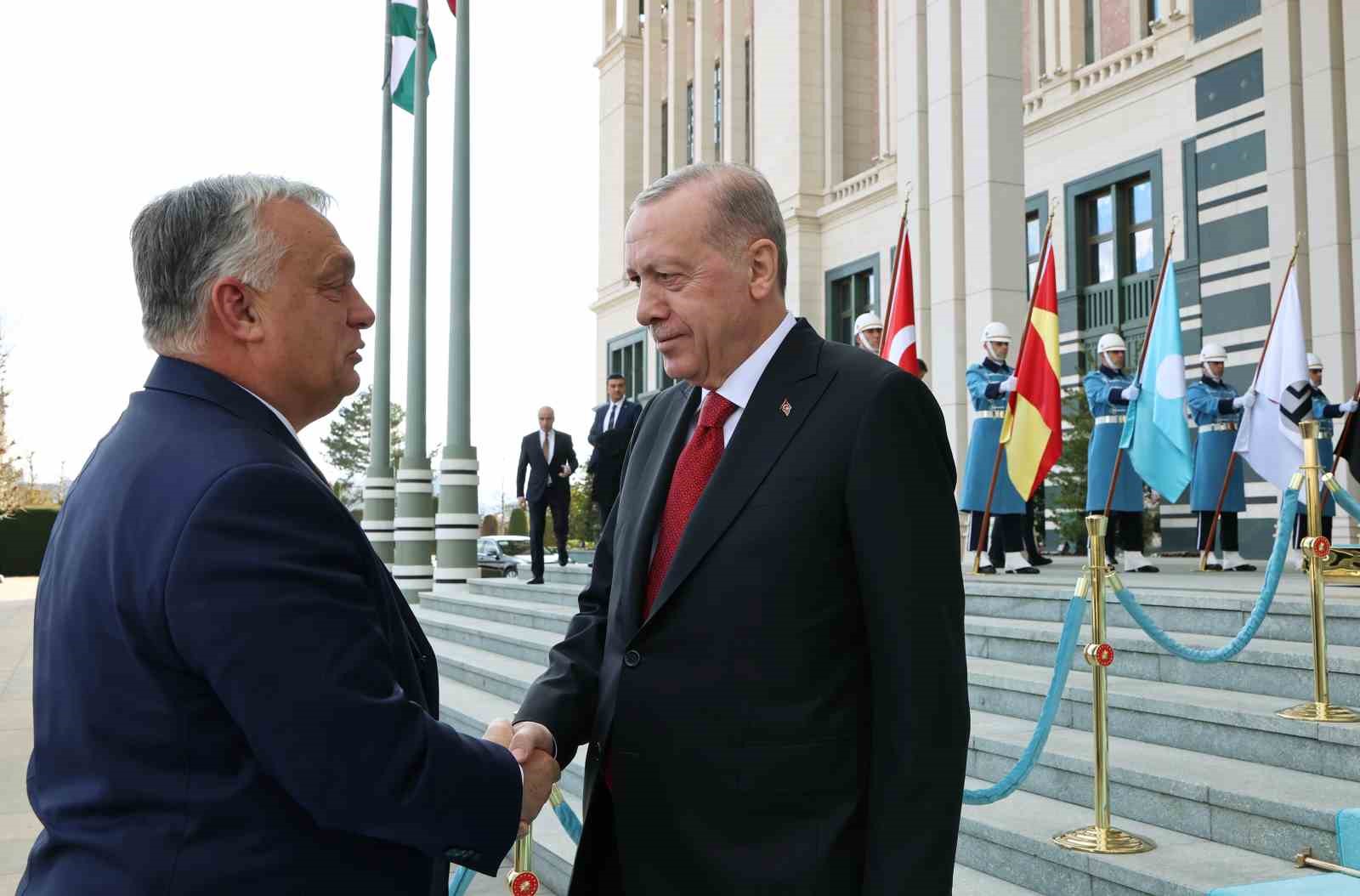 Cumhurbaşkanı Erdoğan, Macaristan Başbakanı Orban İle Bir Araya Geldi