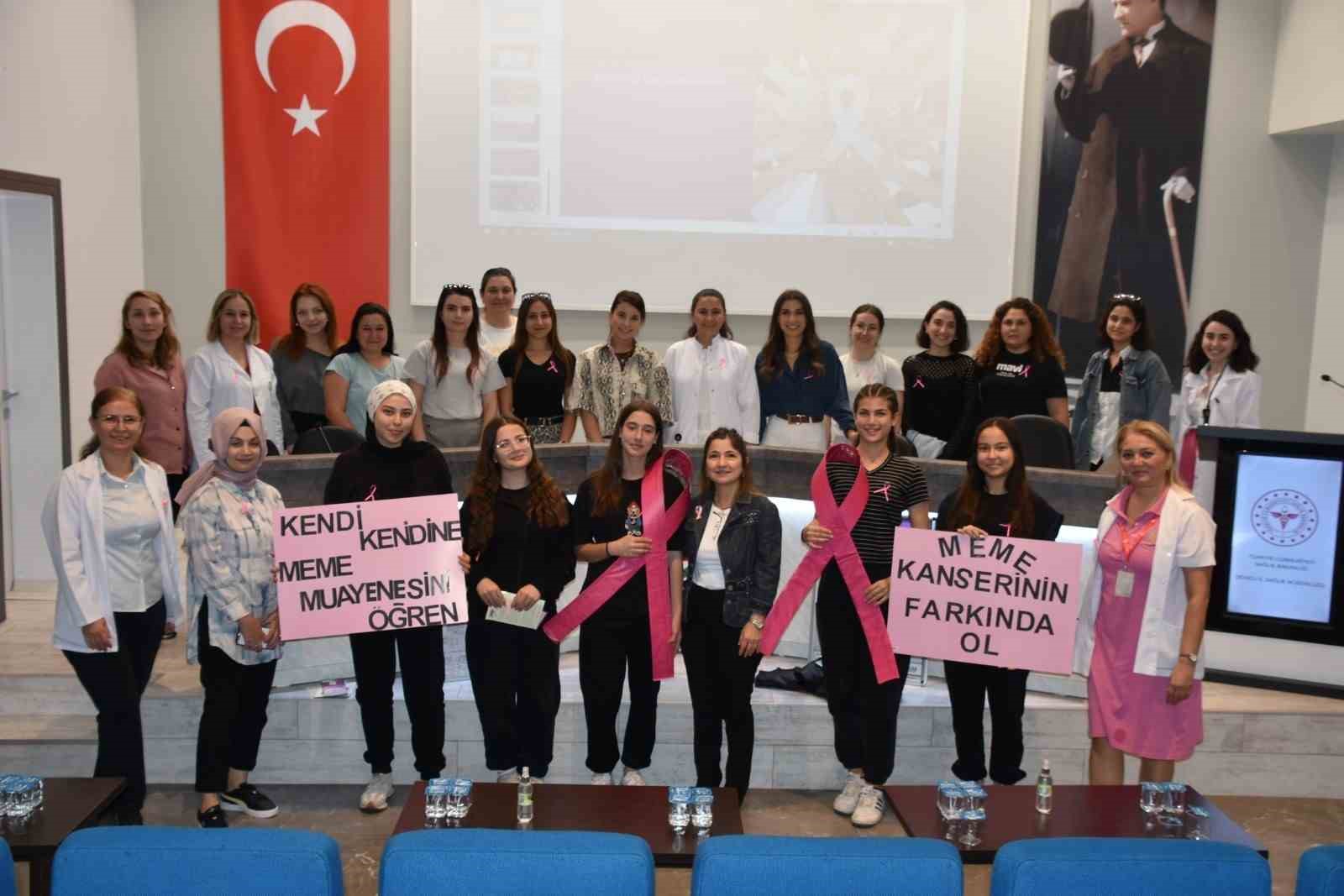 Denizli Osbde “Meme Kanseri Farkındalık Semineri” Gerçekleştirildi