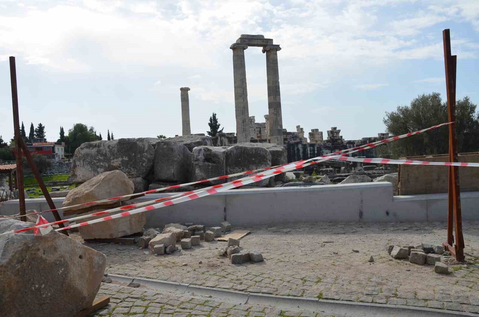 Didim Apollon Tapınağının Çevresi Düzenleniyor