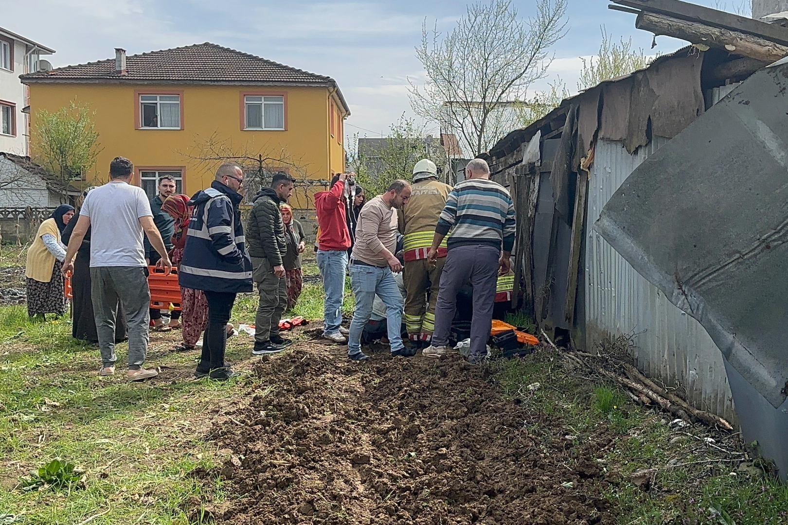 Düzce'de çift süren gençten talihsiz kaza!