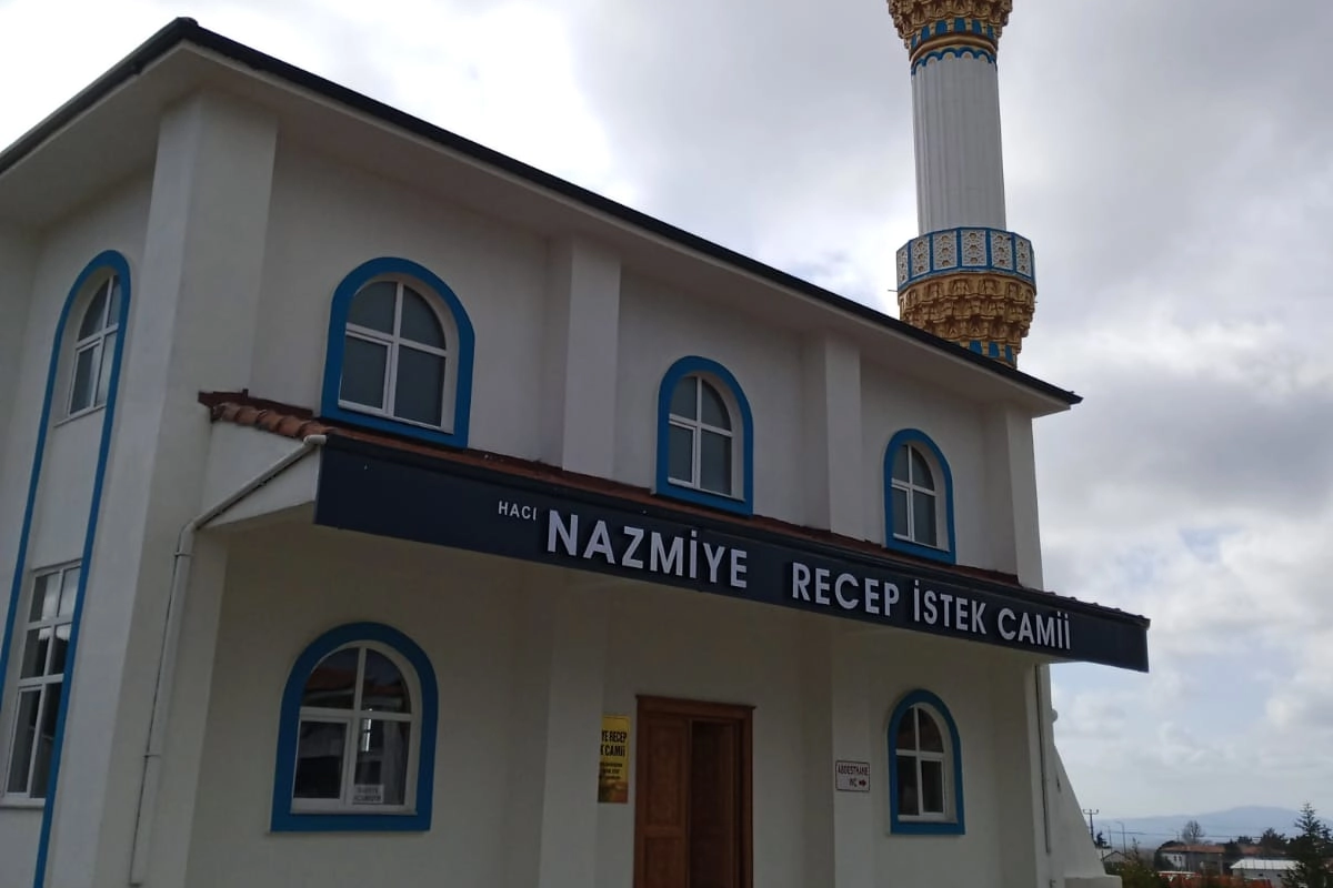 Edirne Keşan'da Nazmiye-Recep İstek Camii açılışa hazırlanıyor