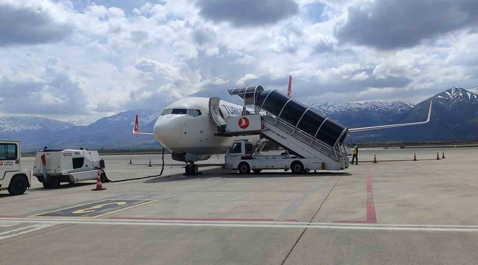 Erzincan Yıldırım Akbulut Havalimanından Şubat Ayında 26 Bin 230 Yolcu Faydalandı