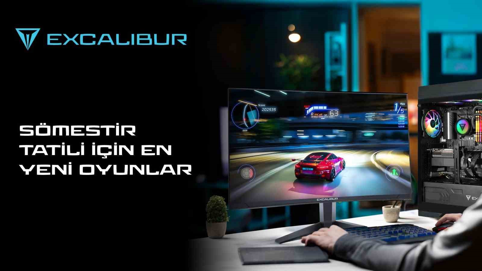 Excalibur, Öğrenciler İçin Sömestir Tatilinde Çıkacak Oyunları Sıralıyor