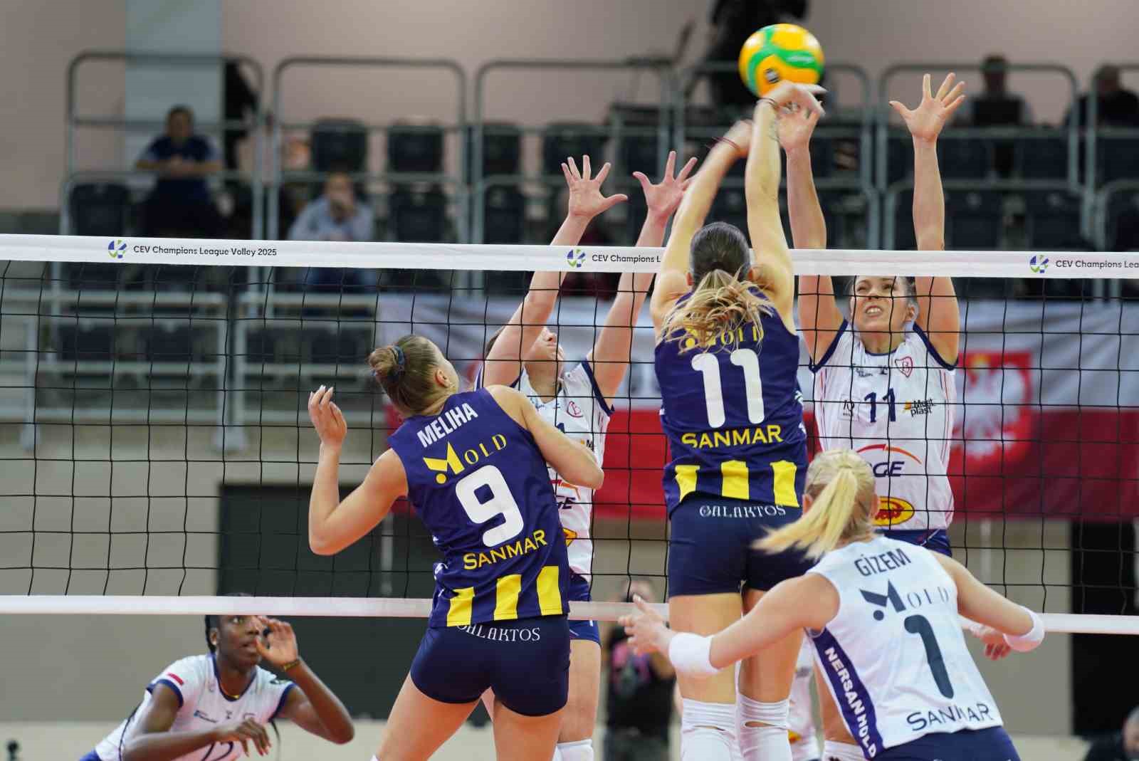 Fenerbahçe Medicana, Cev Şampiyonlar Liginde Çeyrek Finali Garantiledi