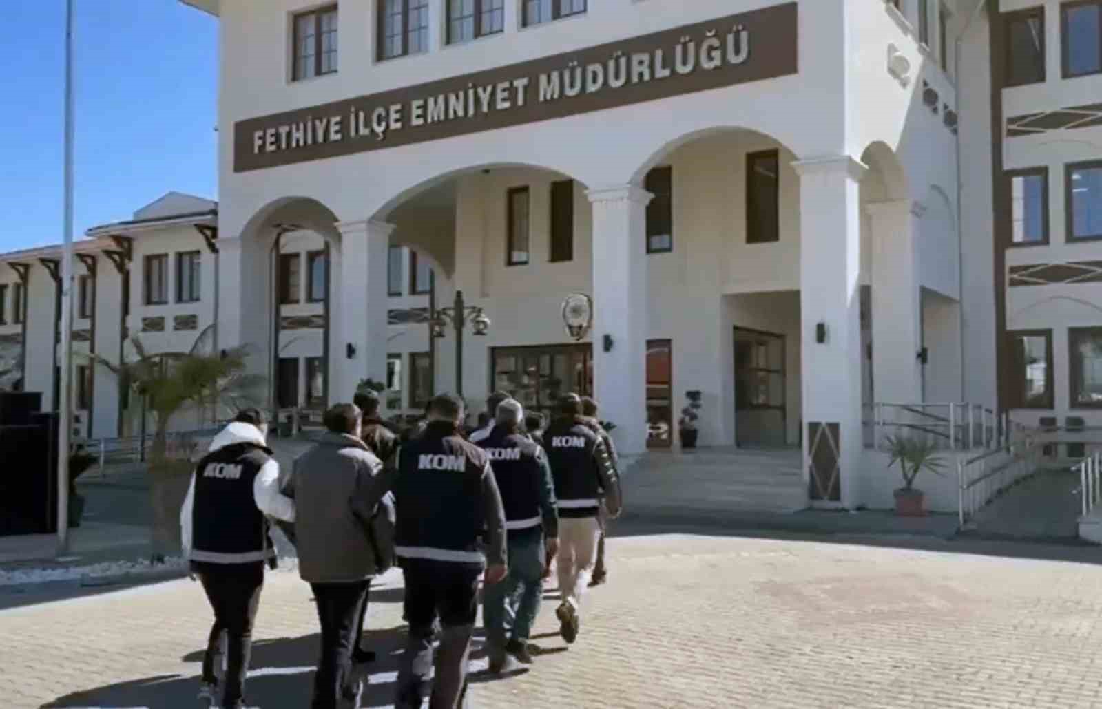 Fethiyede Fetö Terör Örgütünün Finans Yapılanmasına Yönelik Operasyonu