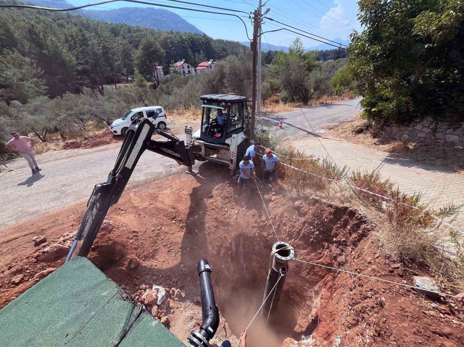 Fethiyenin İçme Suyu Sıkıntısı Sona Eriyor