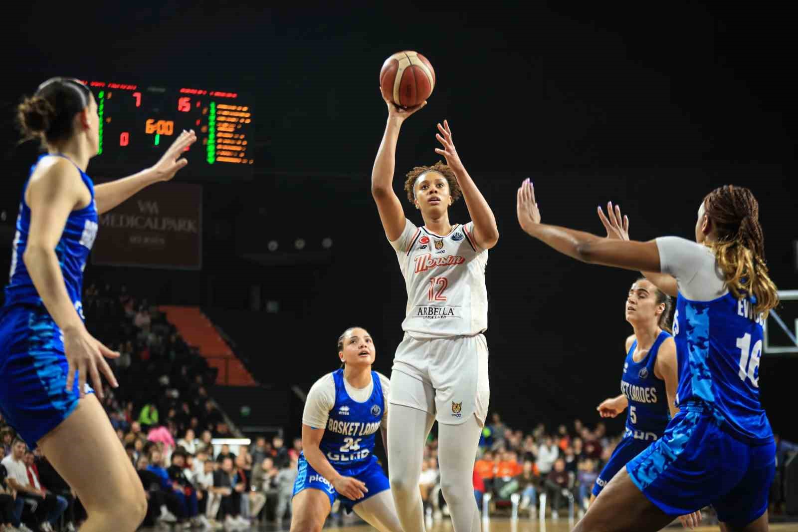 Fıba Kadınlar Euroleague: Çbk Mersin: 74 - Basket Landes: 67