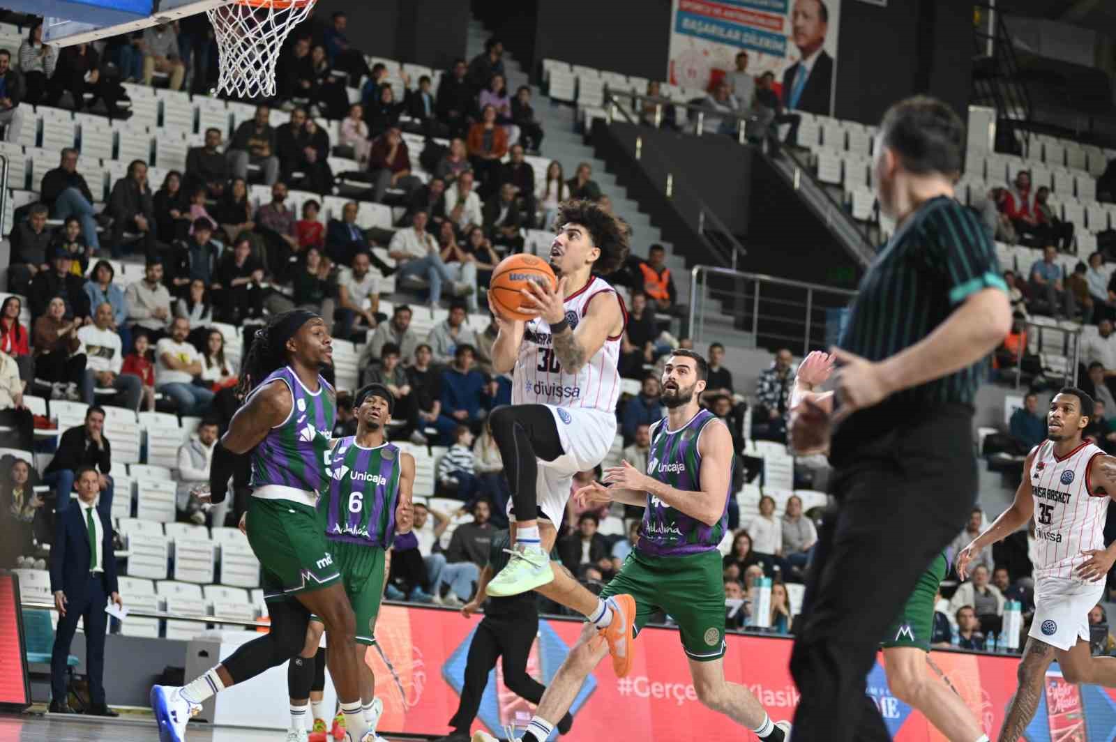 Fıba Şampiyonlar Ligi: Manisa Basket: 97 - Unicaja Malaga: 103