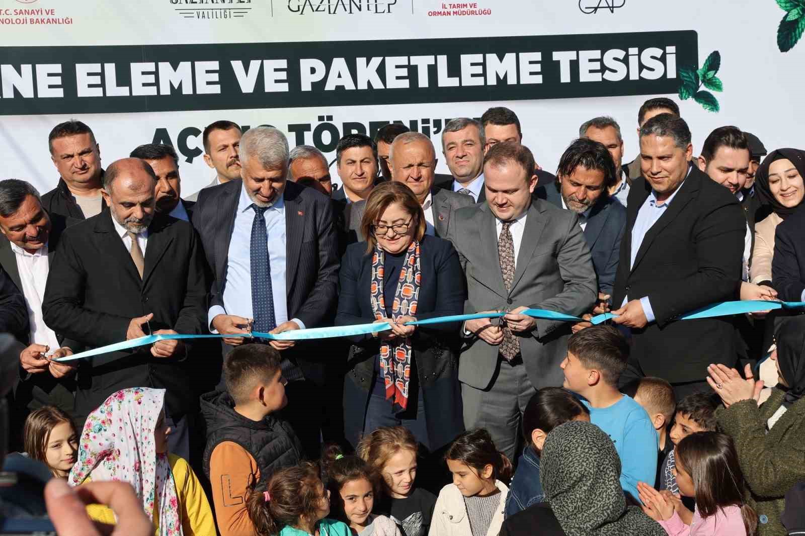 Gaziantepte Nane Eleme Ve Paketleme Tesisinin Açılışı Gerçekleşti