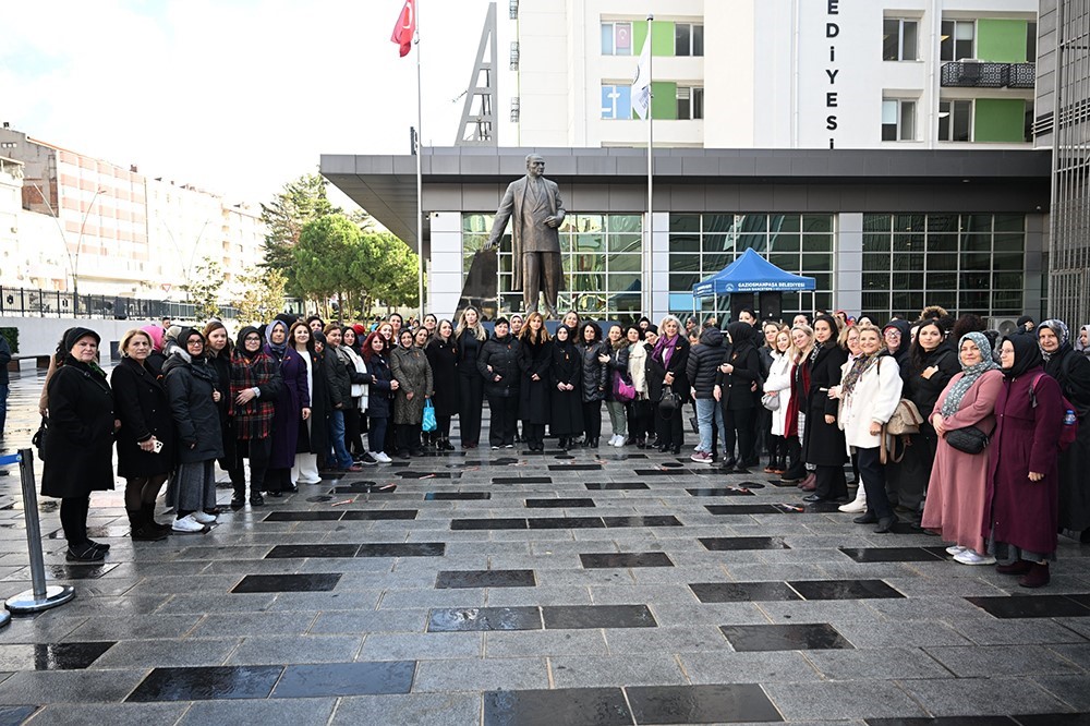 Gaziosmanpaşada “Kadına Şiddete Karşı” Mücadele Çağrısı