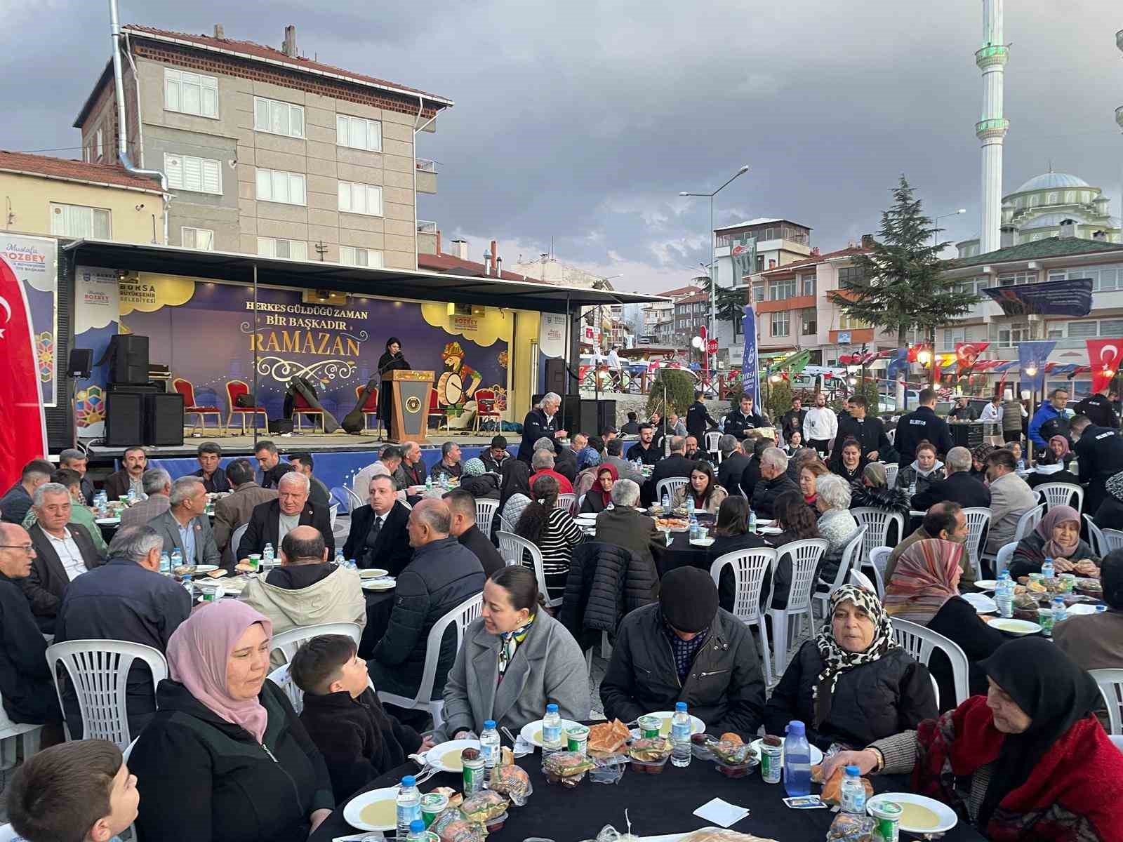 Harmancıkta İftar Bereketi