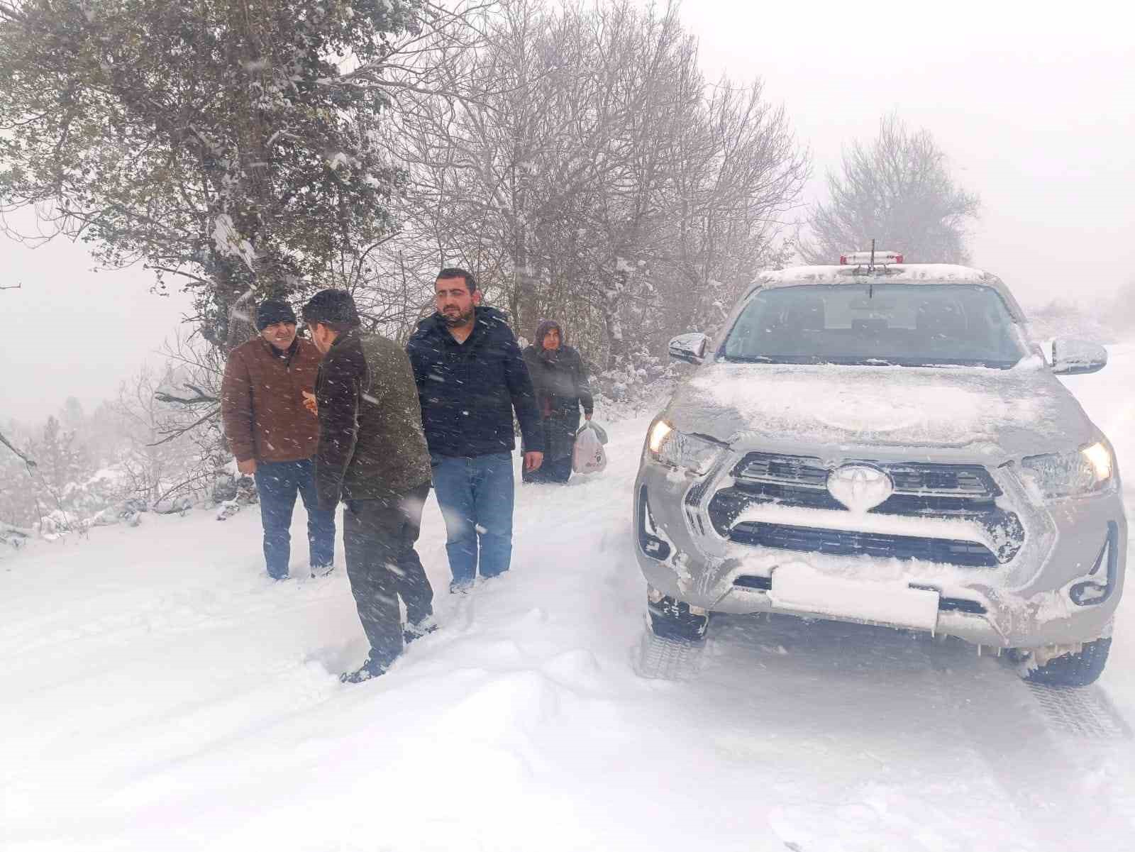 Hasta Kadını Hastaneye Ormancılar Yetiştirdi