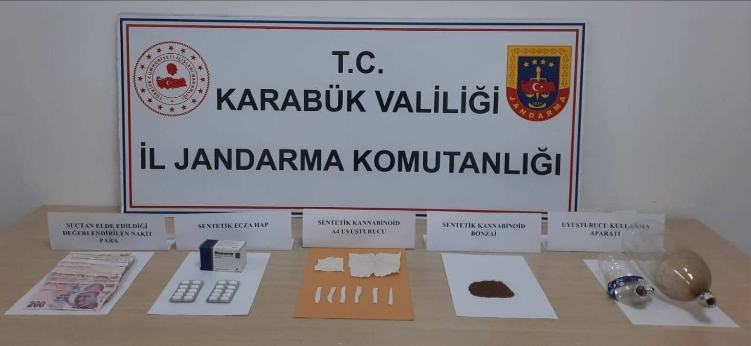 Karabükte Uyuşturucu Operasyonu: 3 Gözaltı