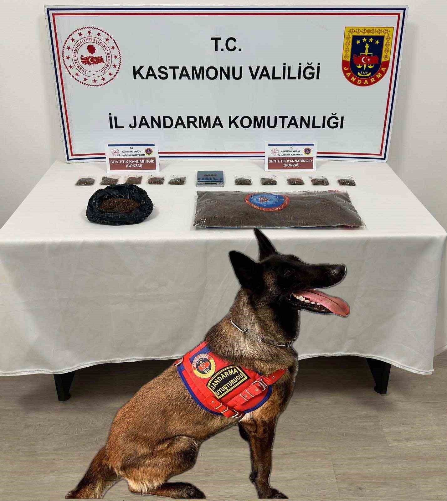 Kastamonuda 2 Kilogram Sentetik Kannabinoid Ele Geçirildi