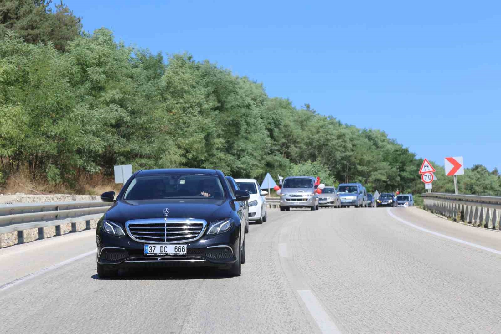 Kastamonuda Trafiğe Kayıtlı Araç Sayısı 160 Bin Oldu