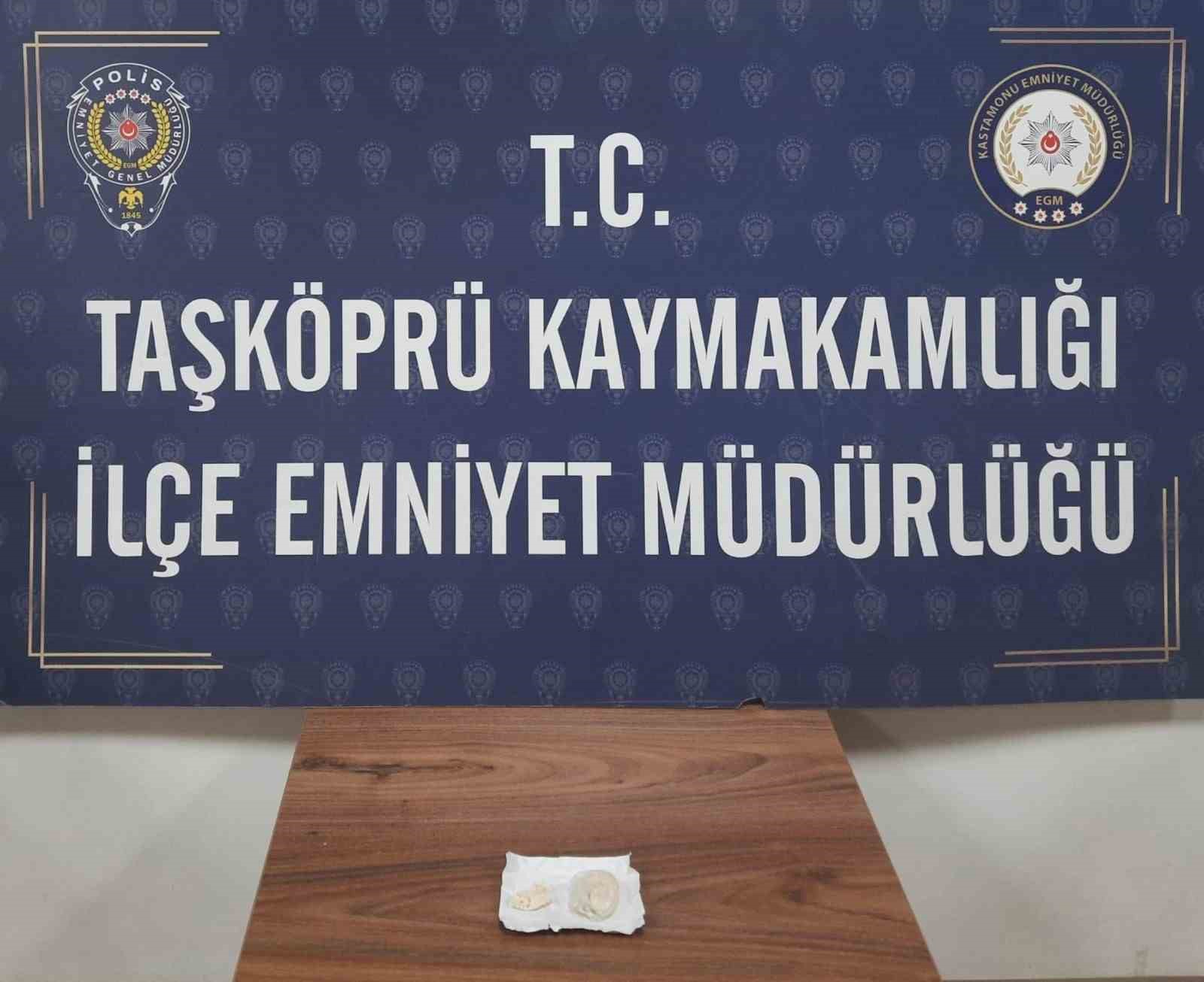 Kastamonuda Uyuşturucu Operasyonu: 1 Tutuklama