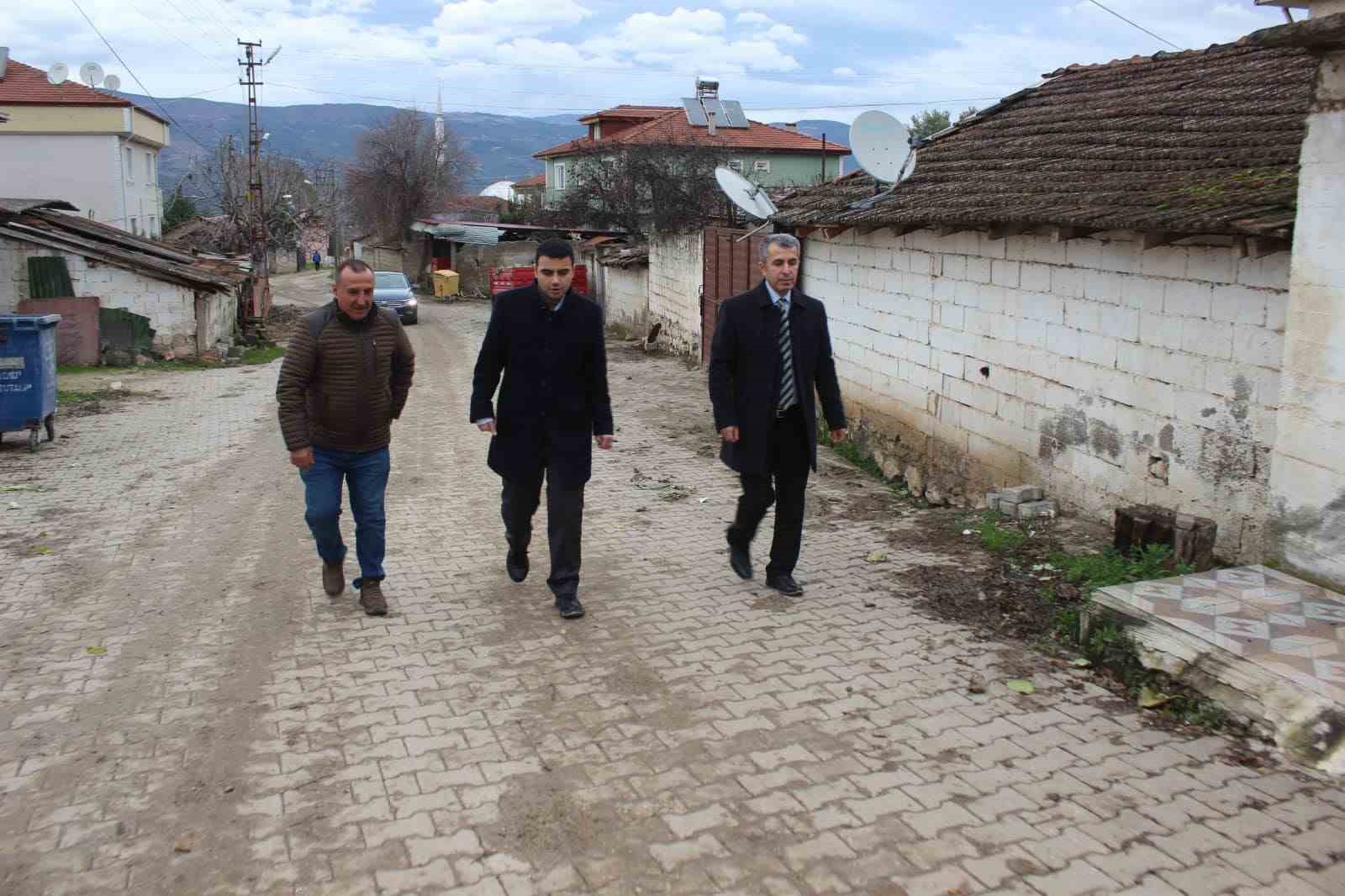 Kaymakam Kılıç, Ciciler Köyündeki Yatırımları İnceledi