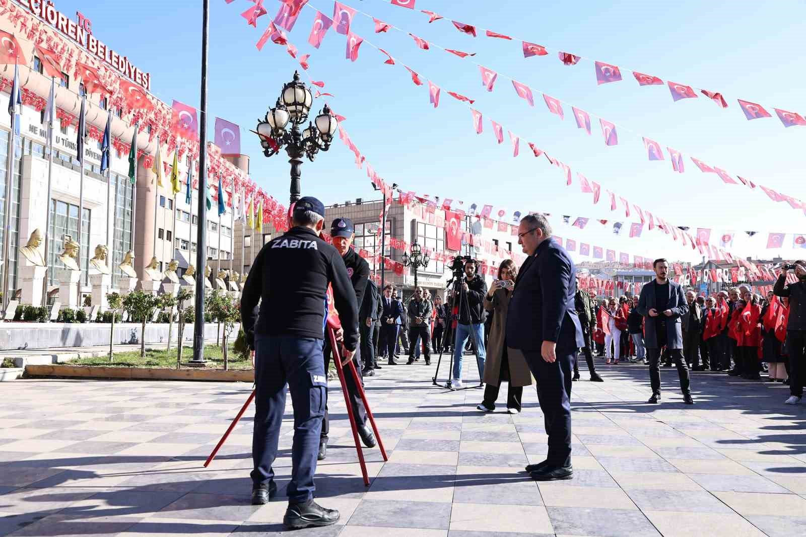 Keçiörende Cumhuriyet Bayramının 101. Yılı Kutlandı